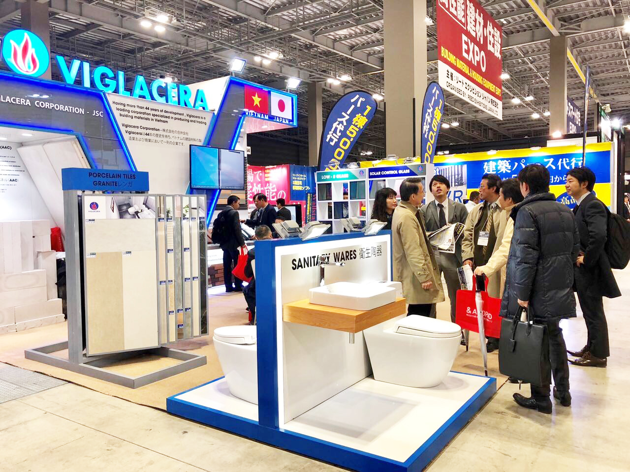 Viglacera xuất hiện ấn tượng tại Triển lãm Japan Build Tokyo 2018